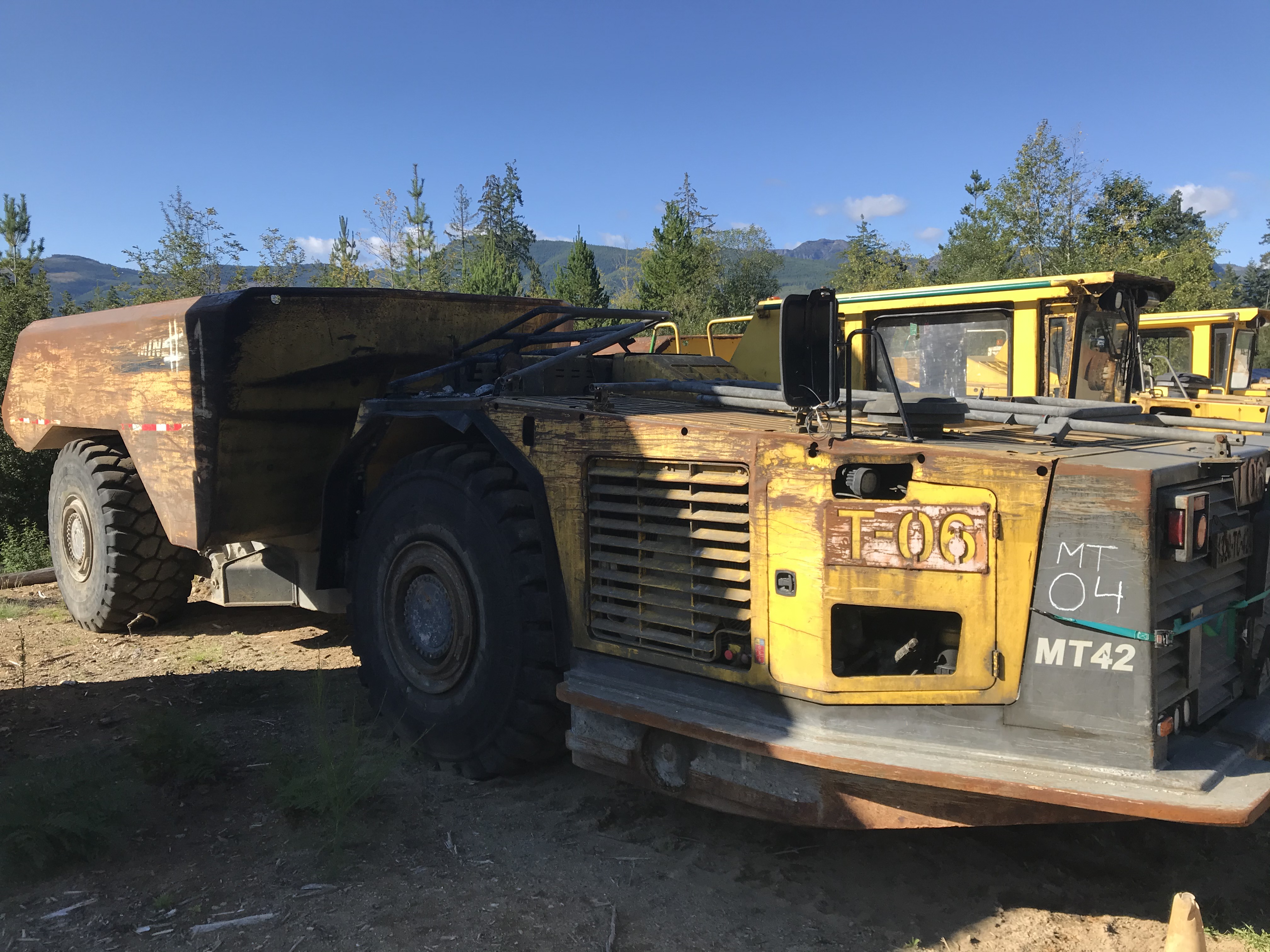 Atlas Copco MT42 Hard Rock Underground Haul Truck For Sale Nanaimo, BC, Canada (Vancouver Island)