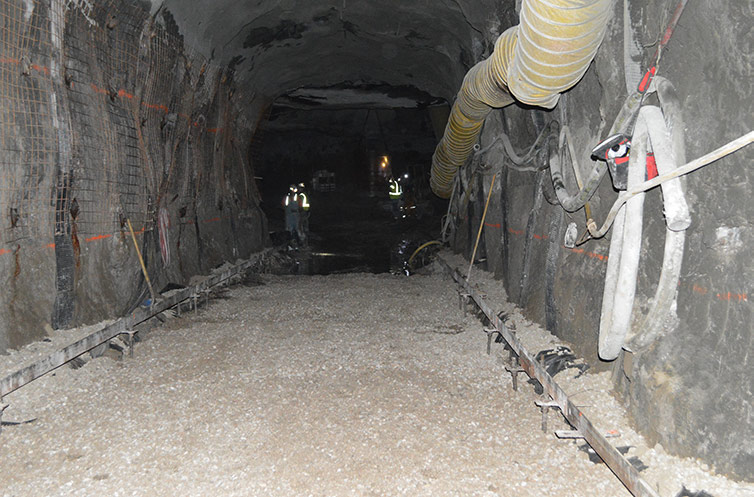 underground mine lateral development
