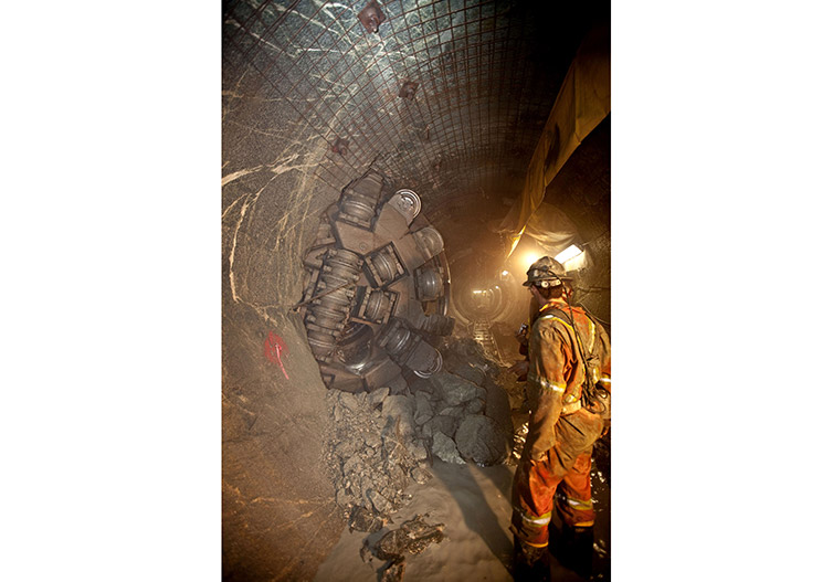 seymour-capilon tunnel tbm excavation