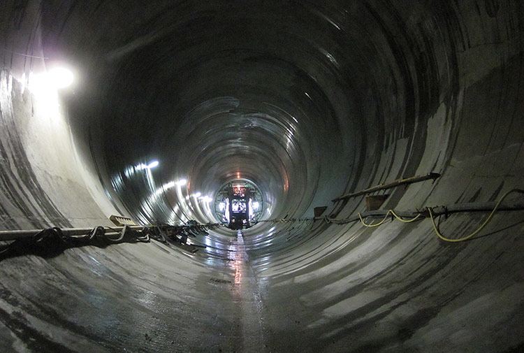 frontier-kemper ulc completing waneta penstock tunnels