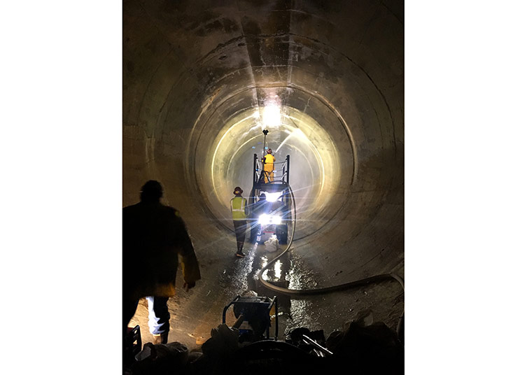 new york city water tunnel no. 3 cleaning 542B