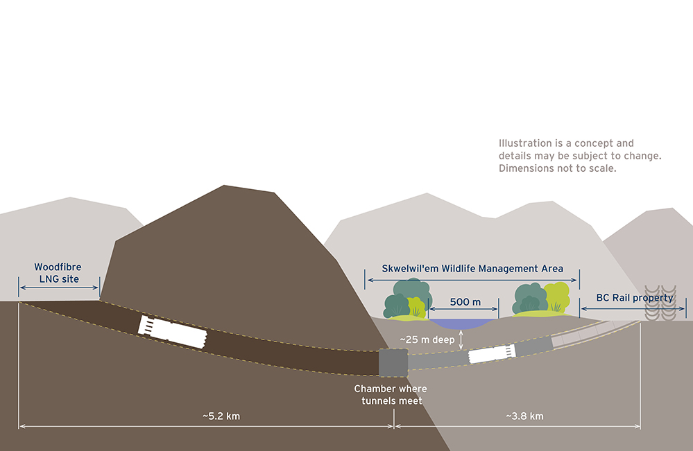 gas pipeline beneath Skwelwil’em Squamish Estuary waterbed