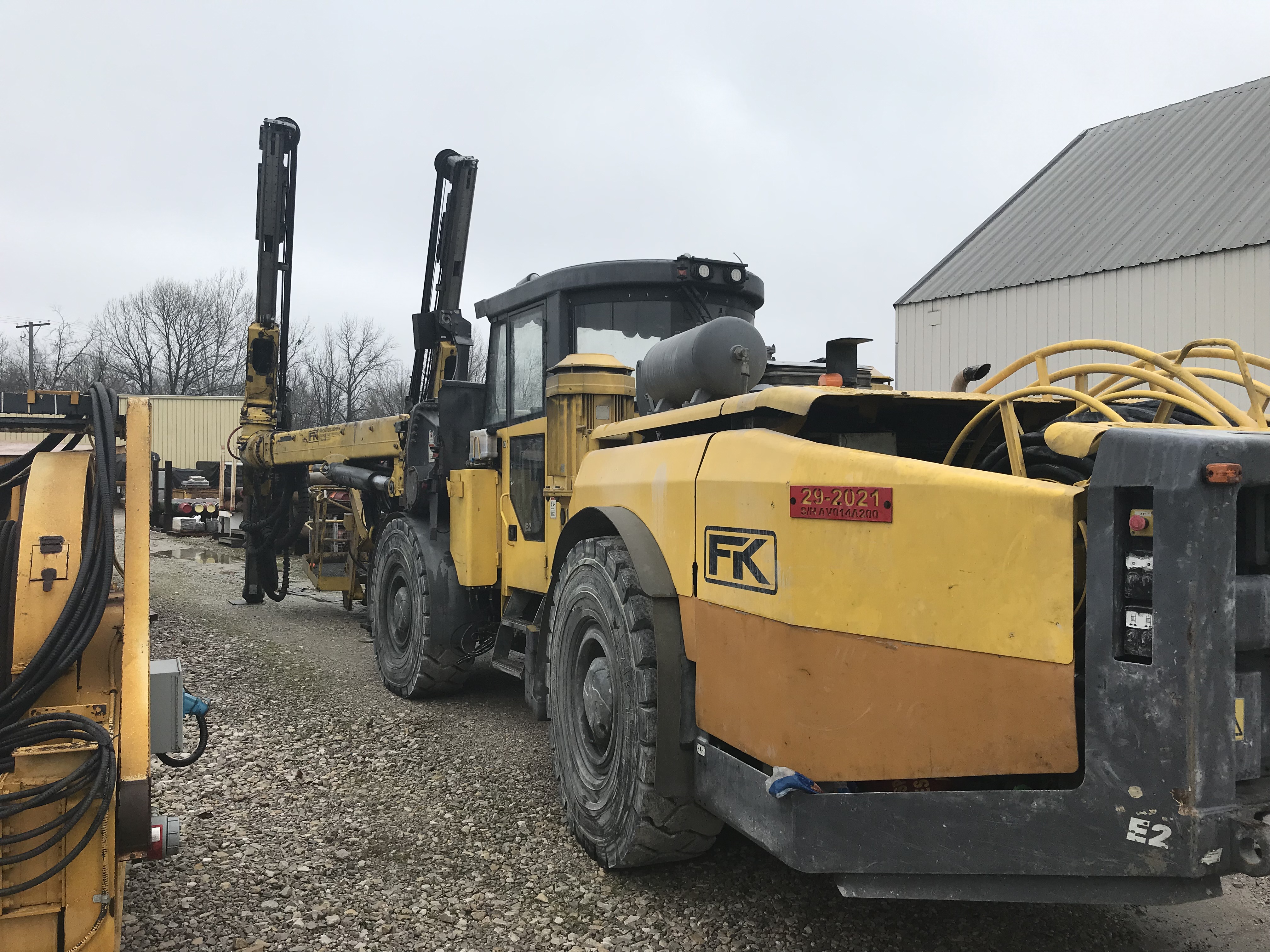 Atlas Copco E2C Tunnel Jumbo For Sale Evansville, IN