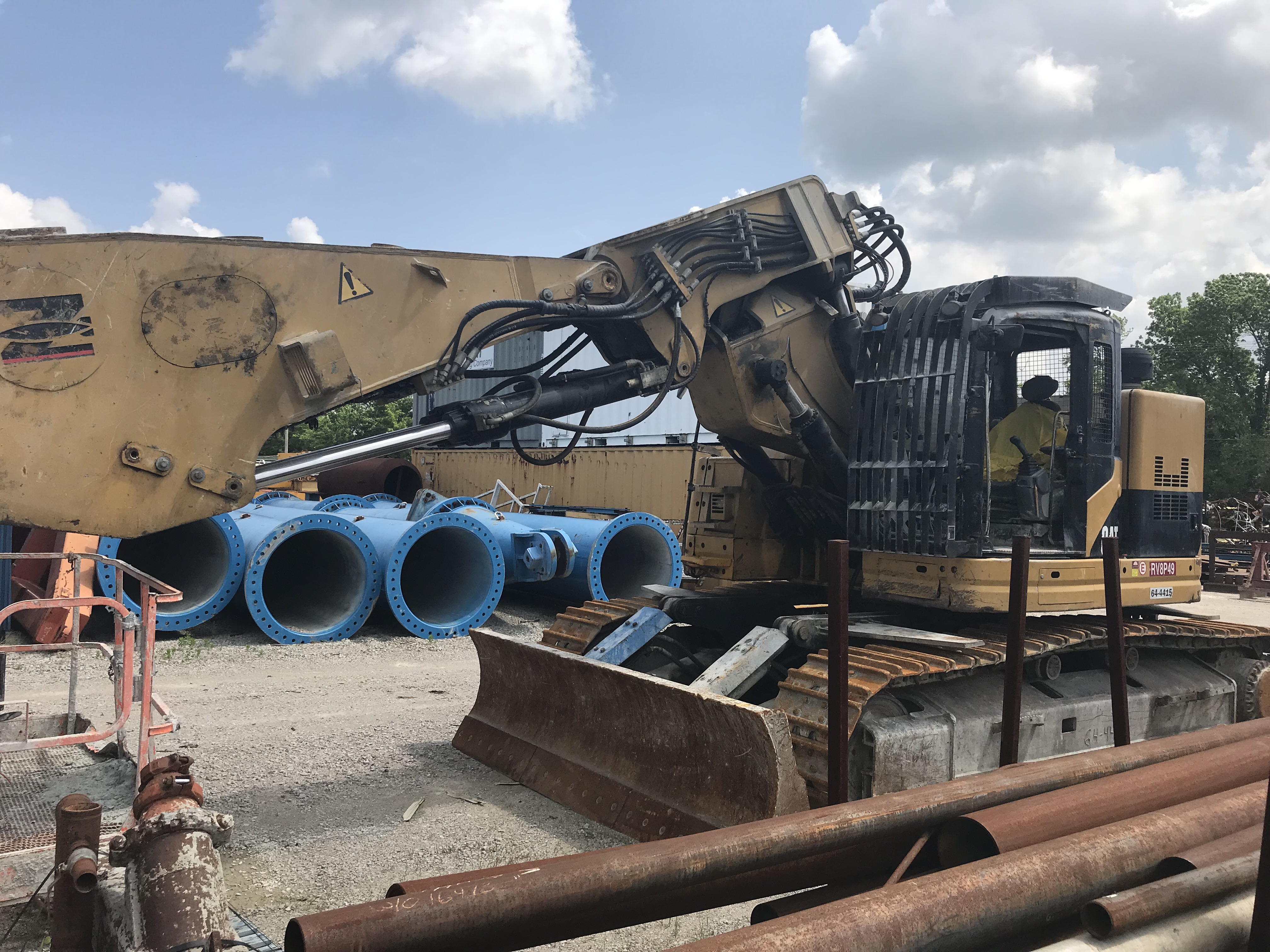 Caterpillar 328D LCR Tunnel Jumbo For Sale Evansville, IN