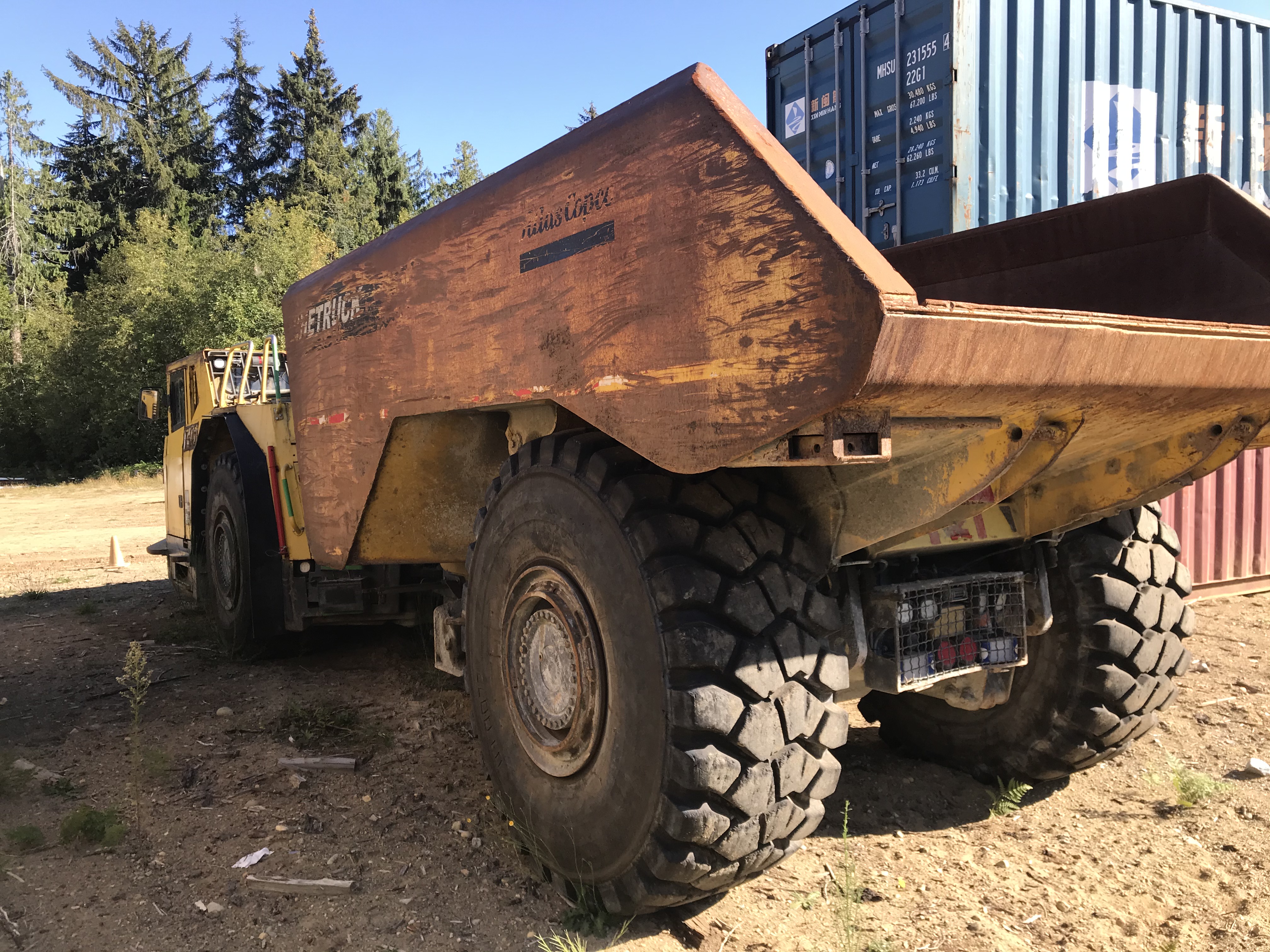 Atlas Copco MT42 Hard Rock Underground Haul Truck For Sale Nanaimo, BC, Canada (Vancouver Island)