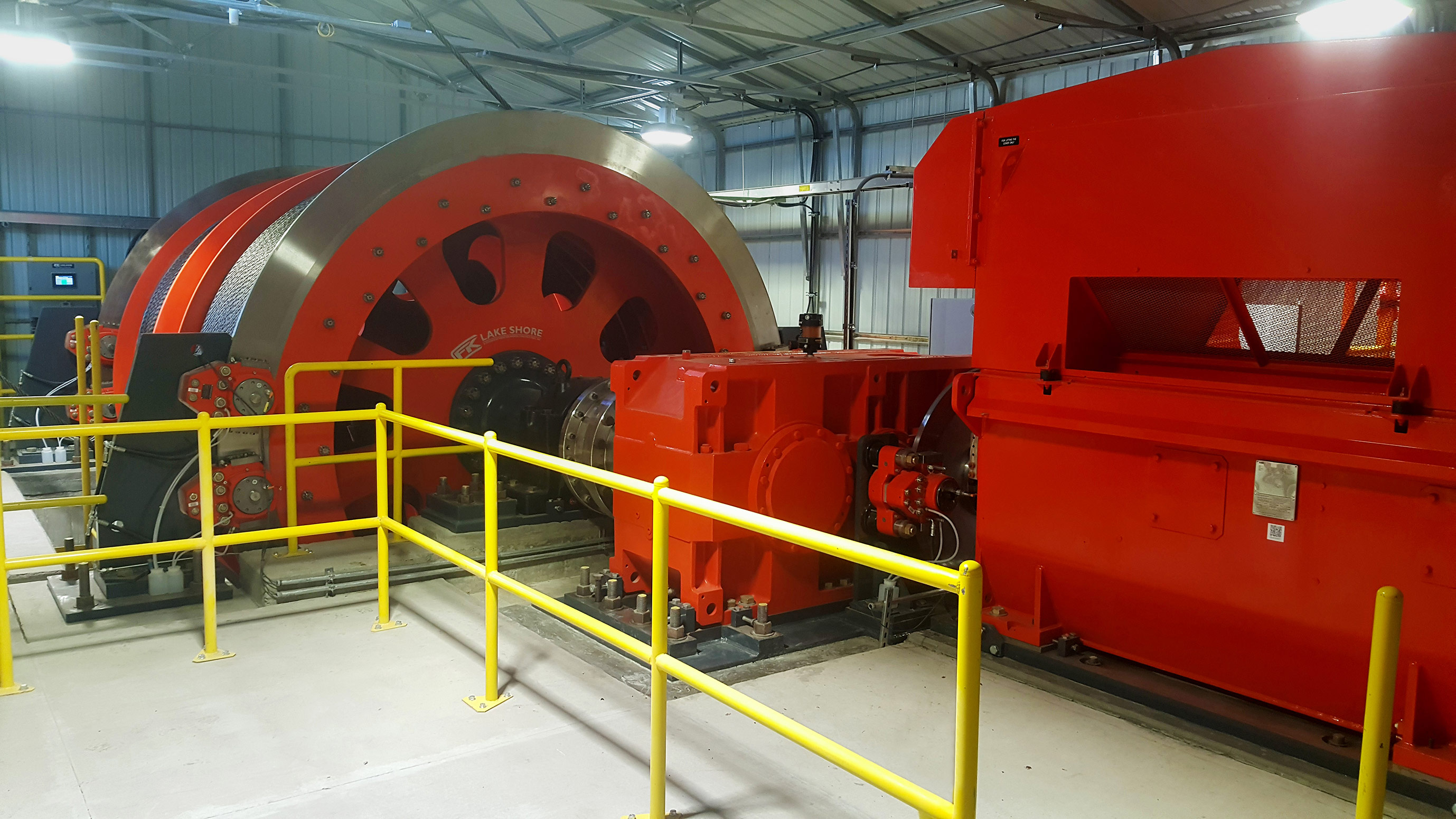 DoubleDrum Mine Hoist FKCLake Shore