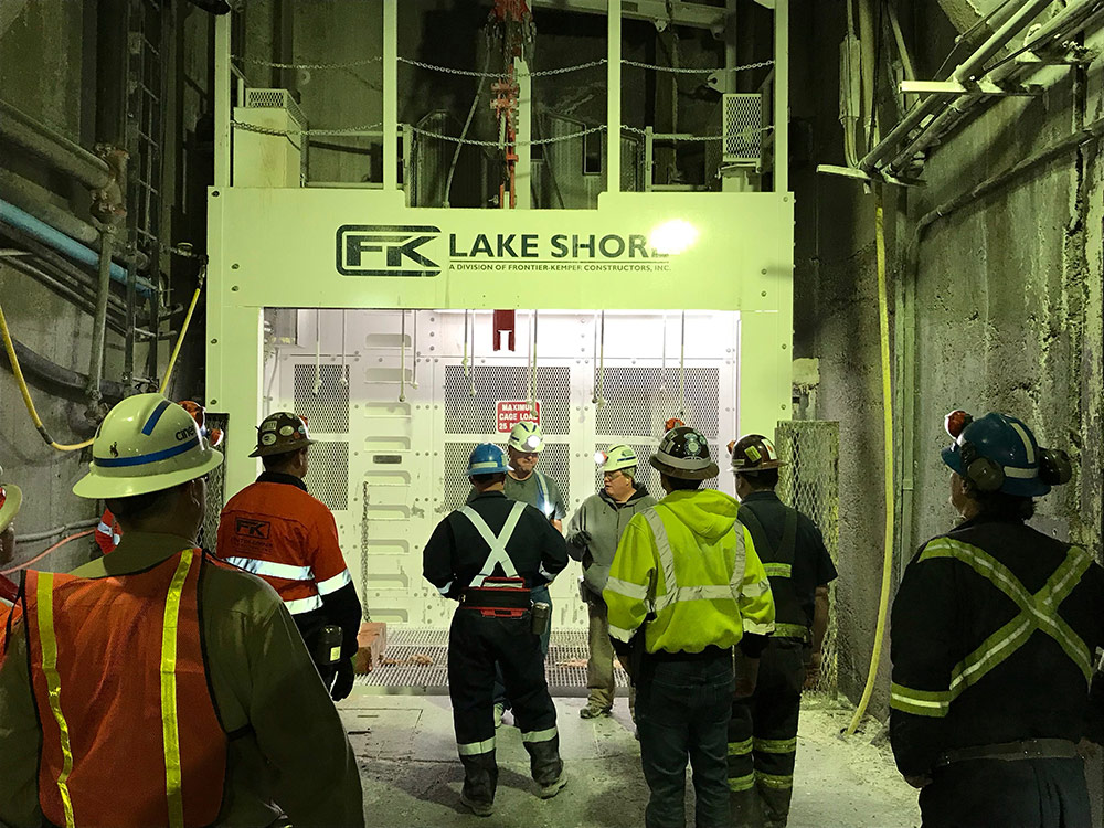 Underground Mine Cages