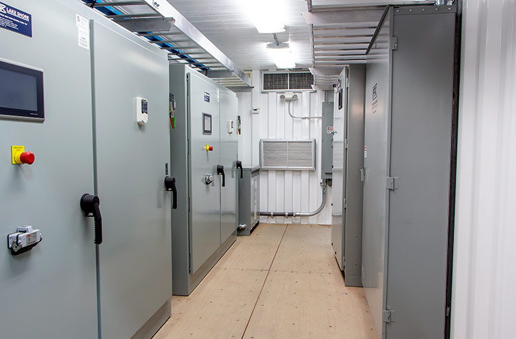 tunnel electrical controls e-house