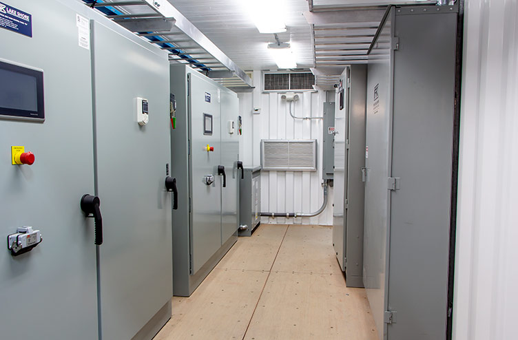 tunnel electrical controls e-house