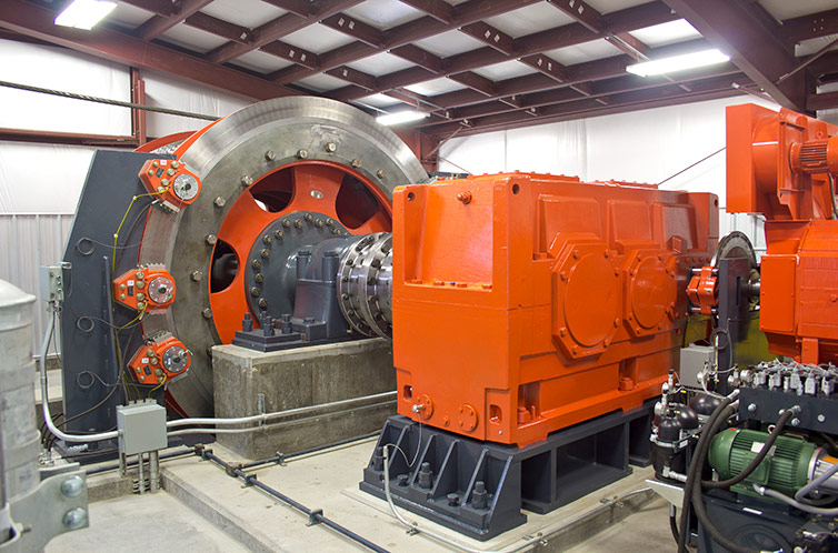 white oak coal mine 125-ton slope hoist