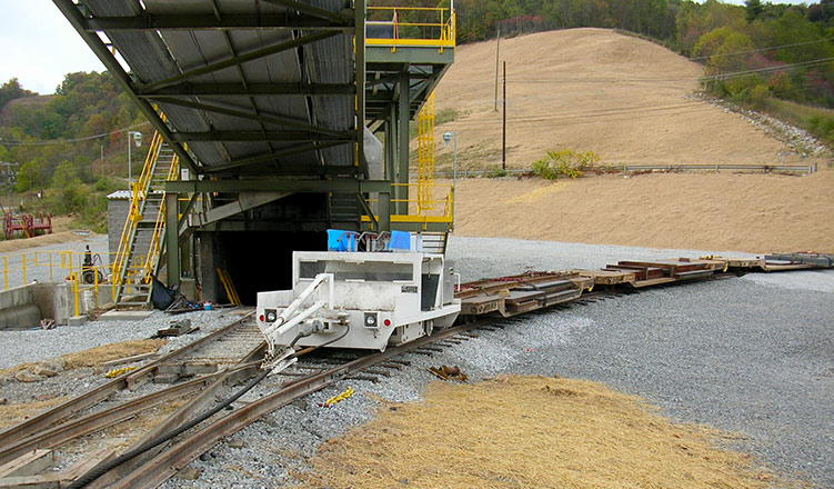 robinson run coal mine man trip barney car