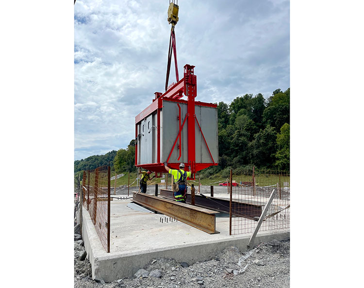 century mining west virginia service man cage install