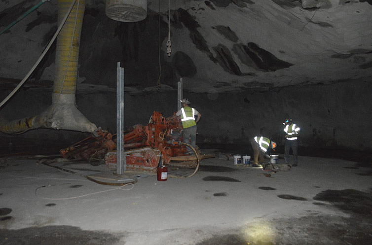 underground drilling gallery