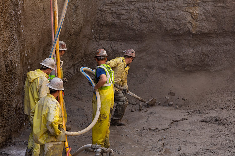 frontier-kemper mine slope construction