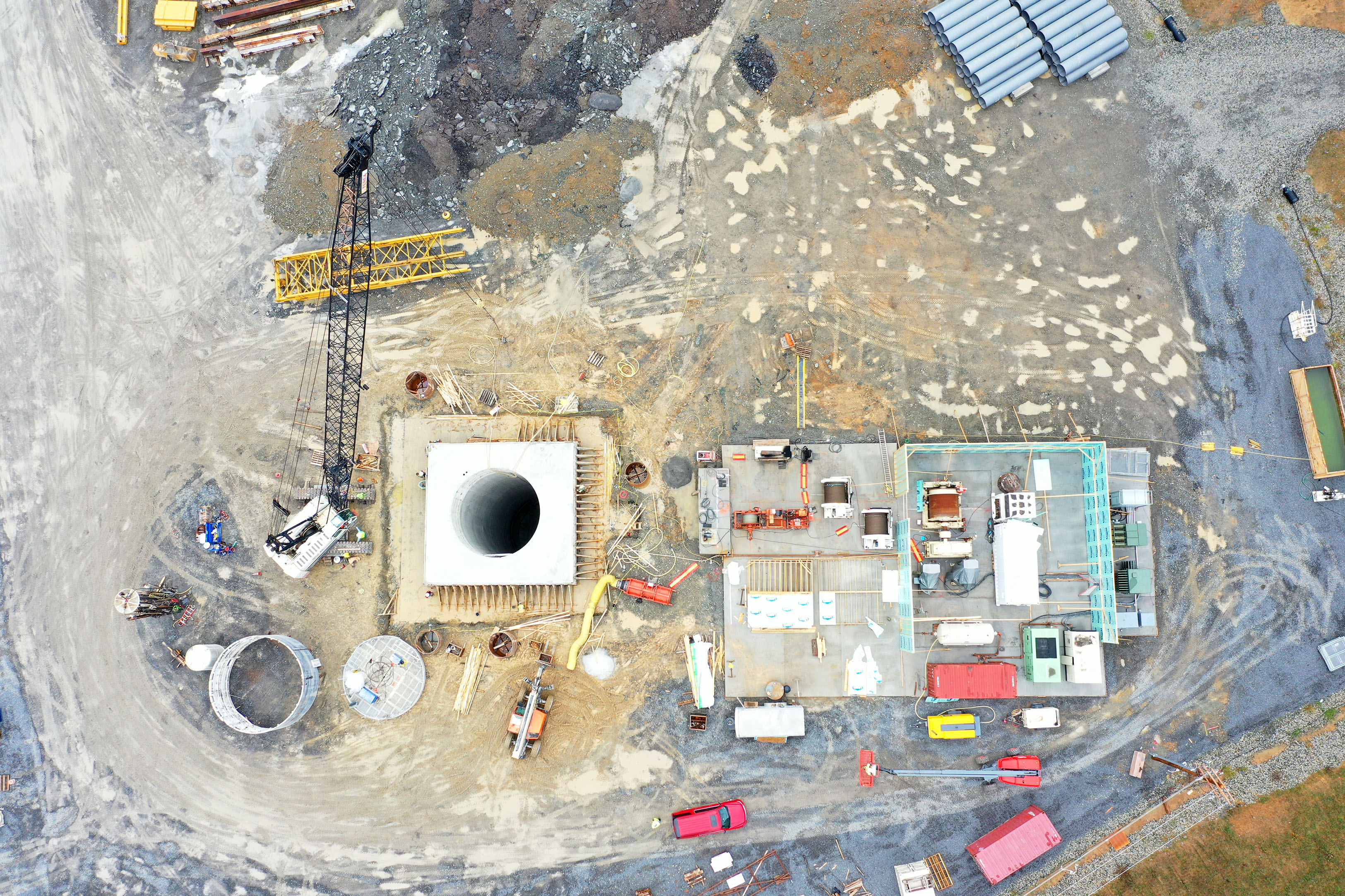 Longview MineService Shaft, Vent Shaft, & Slope Portal
