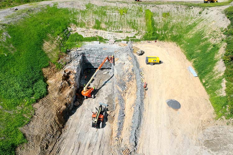 century mining allegheny met longview mine slope construction