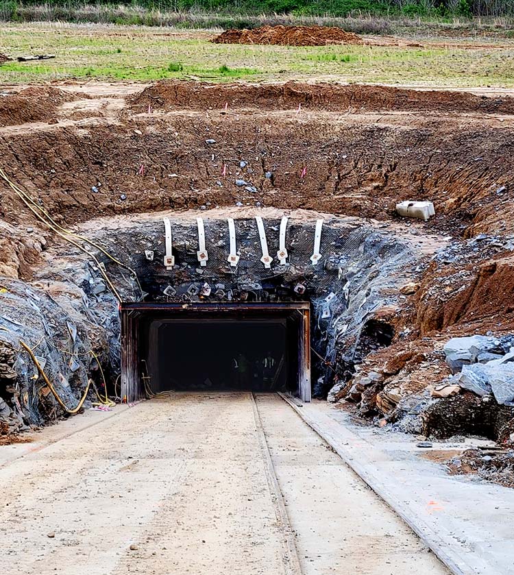 mine service shaft and slope at warrior met blue creek mine