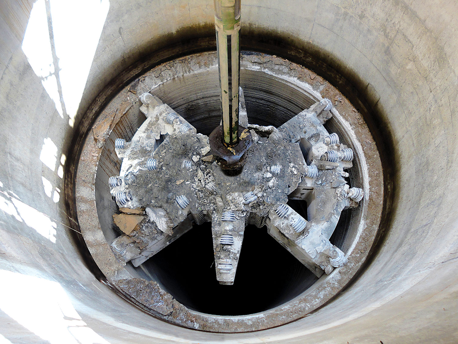 Raise Bore Shaft Drilling FrontierKemper Constructors, Inc.